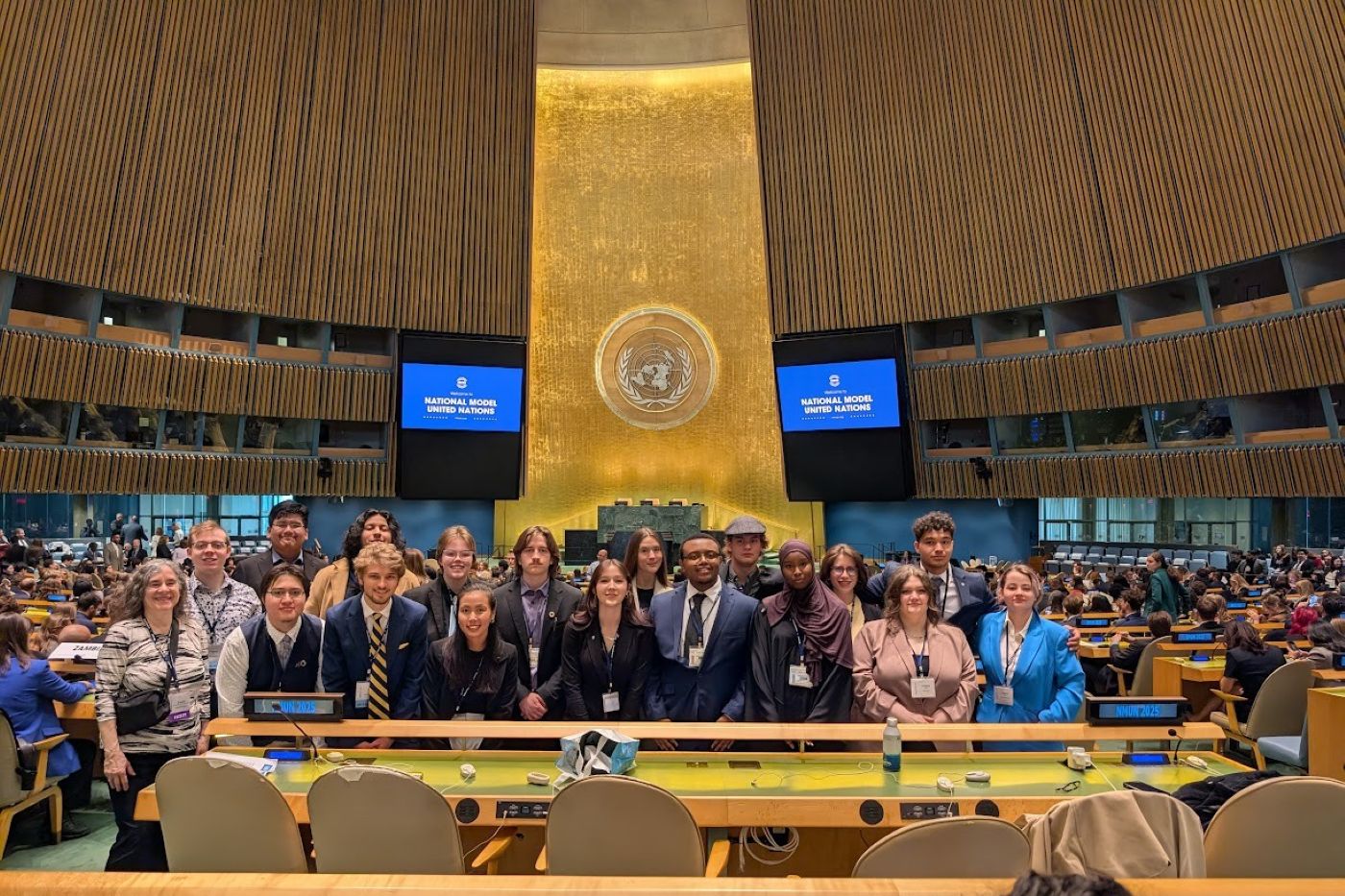 Normandale Students at 2025 Model UN Conference